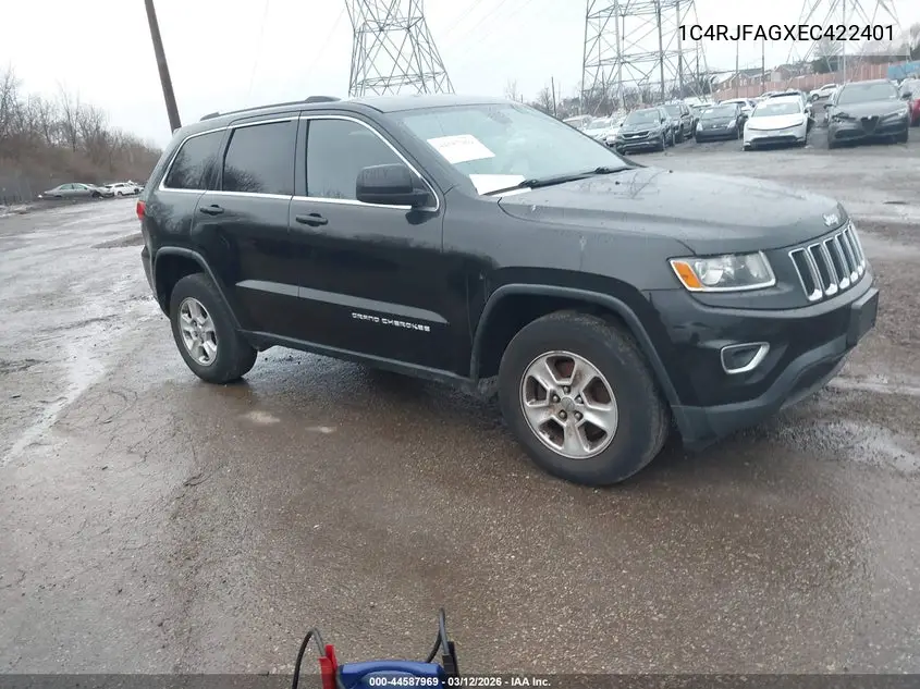 1C4RJFAGXEC422401 2014 Jeep Grand Cherokee Laredo