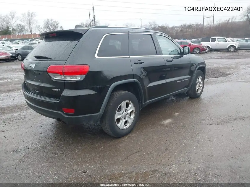 1C4RJFAGXEC422401 2014 Jeep Grand Cherokee Laredo