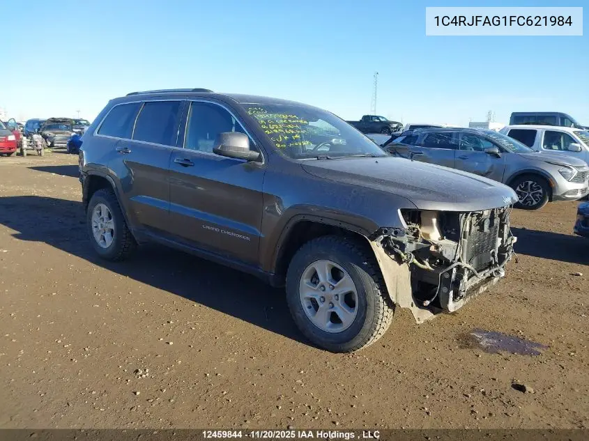 1C4RJFAG1FC621984 2015 Jeep Grand Cherokee Laredo