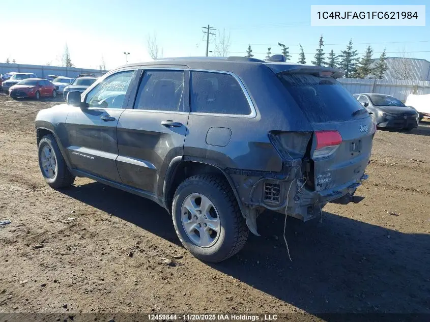 1C4RJFAG1FC621984 2015 Jeep Grand Cherokee Laredo
