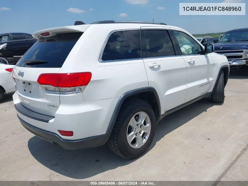 1C4RJEAG1FC848960 2015 Jeep Grand Cherokee Laredo