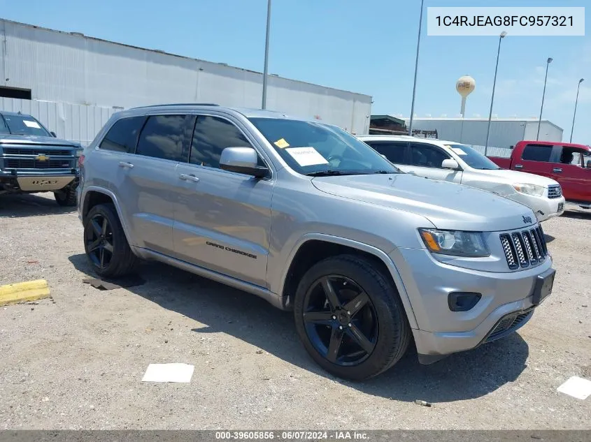 2015 Jeep Grand Cherokee Altitude VIN: 1C4RJEAG8FC957321 Lot: 39605856