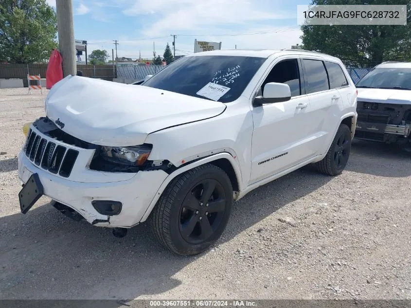 1C4RJFAG9FC628732 2015 Jeep Grand Cherokee Laredo