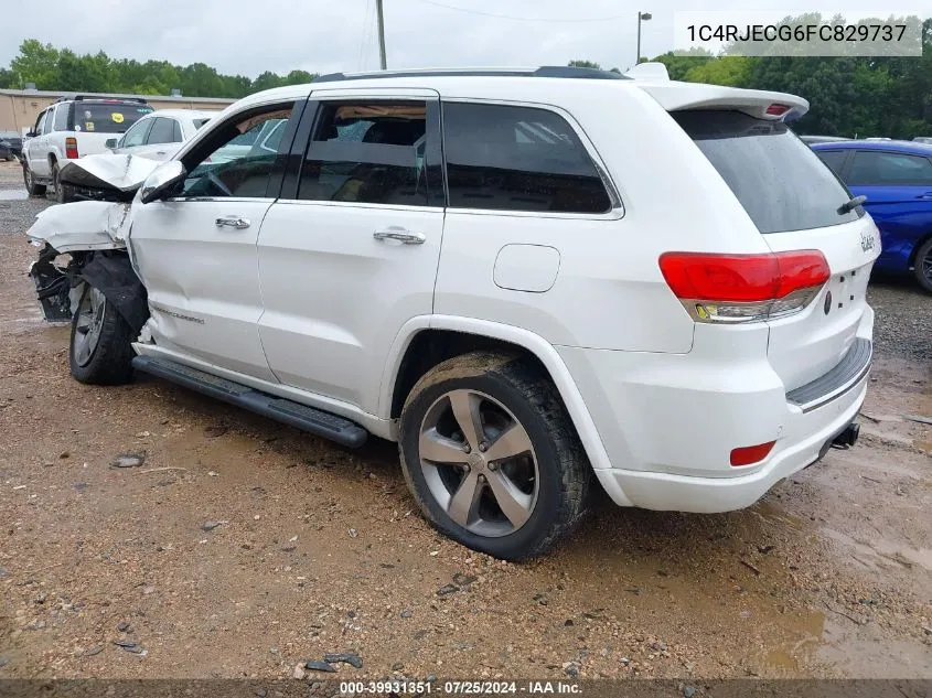 1C4RJECG6FC829737 2015 Jeep Grand Cherokee Overland