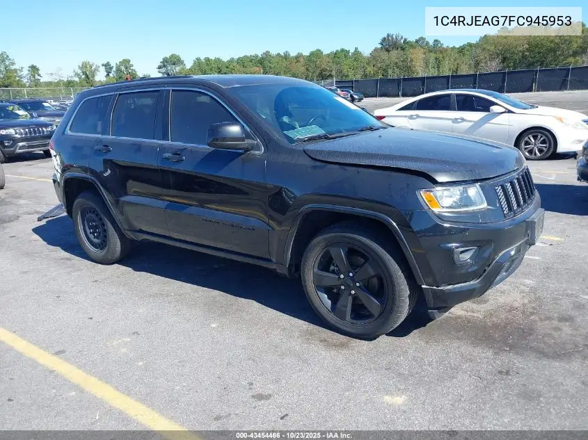 1C4RJEAG7FC945953 2015 Jeep Grand Cherokee Altitude