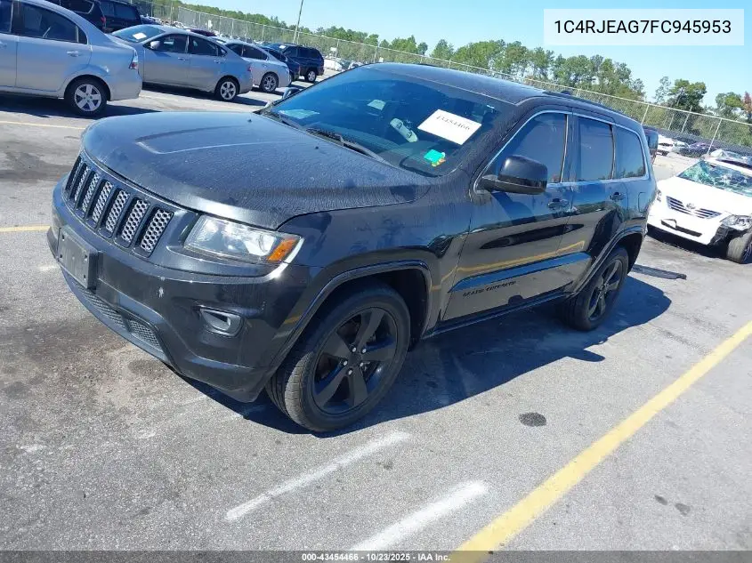 1C4RJEAG7FC945953 2015 Jeep Grand Cherokee Altitude
