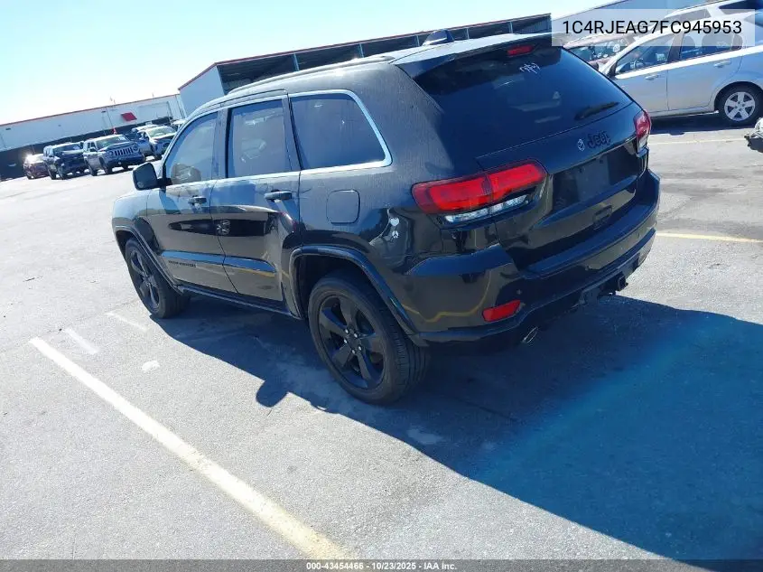 1C4RJEAG7FC945953 2015 Jeep Grand Cherokee Altitude
