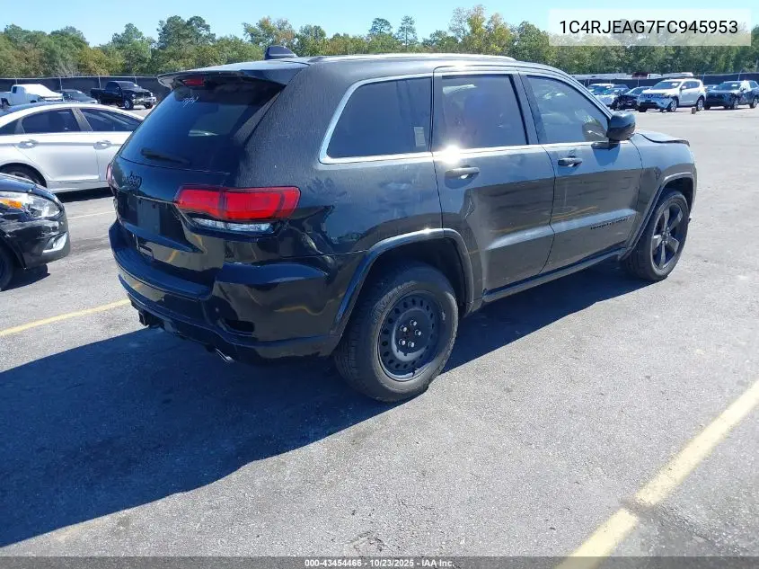 1C4RJEAG7FC945953 2015 Jeep Grand Cherokee Altitude