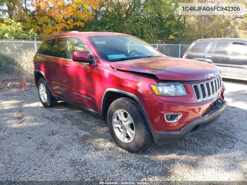 1C4RJFAG6FC942306 2015 Jeep Grand Cherokee Laredo