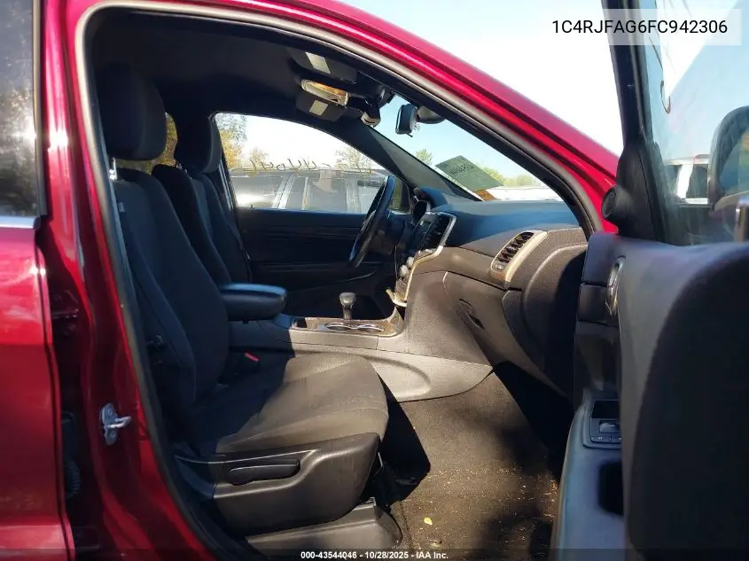 1C4RJFAG6FC942306 2015 Jeep Grand Cherokee Laredo