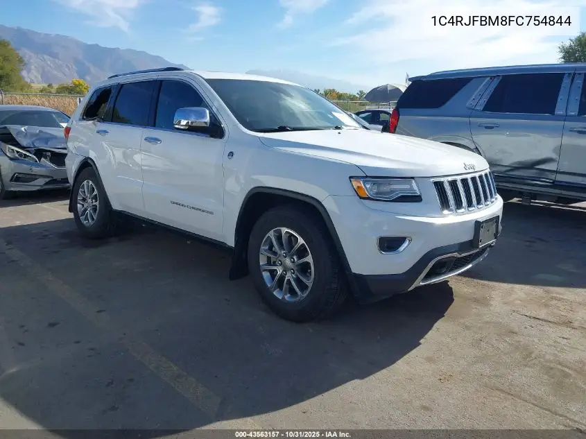 1C4RJFBM8FC754844 2015 Jeep Grand Cherokee Limited