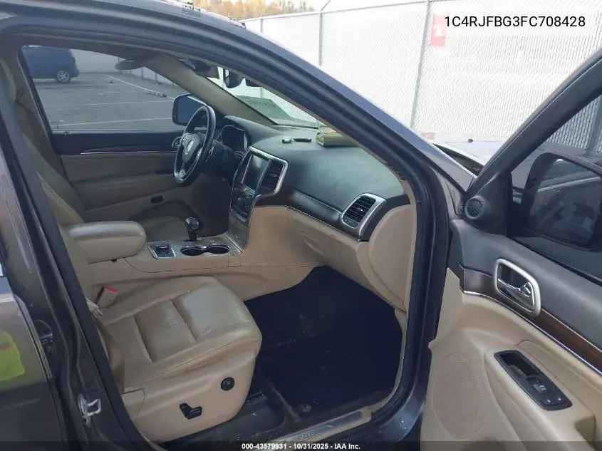 1C4RJFBG3FC708428 2015 Jeep Grand Cherokee Limited