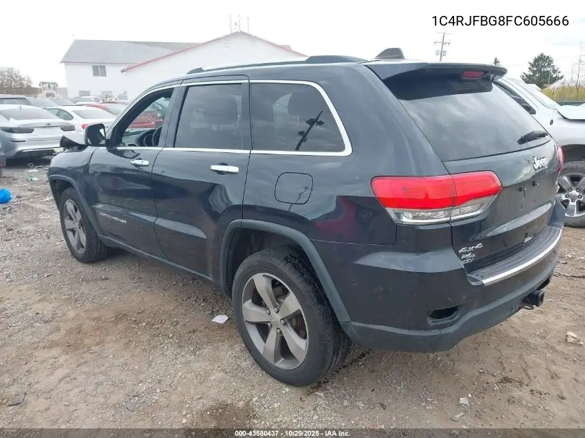 1C4RJFBG8FC605666 2015 Jeep Grand Cherokee Limited