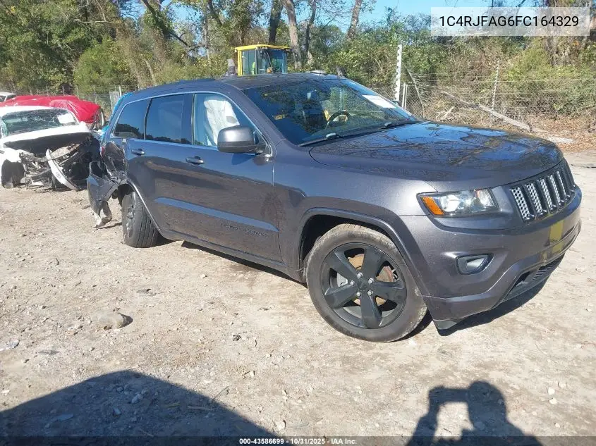 1C4RJFAG6FC164329 2015 Jeep Grand Cherokee Altitude
