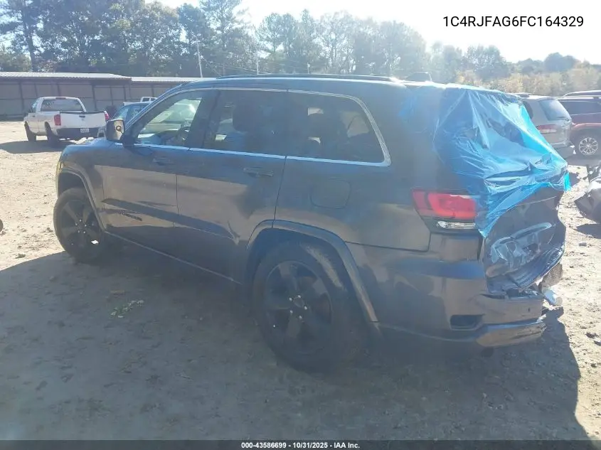 1C4RJFAG6FC164329 2015 Jeep Grand Cherokee Altitude