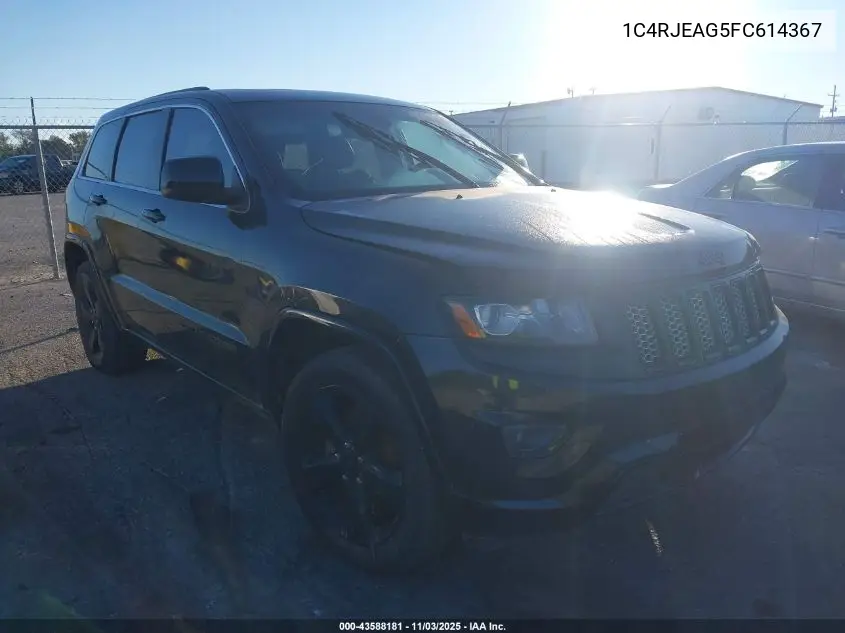 1C4RJEAG5FC614367 2015 Jeep Grand Cherokee Altitude
