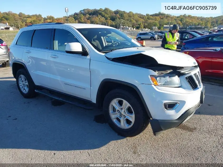 1C4RJFAG6FC905739 2015 Jeep Grand Cherokee Laredo