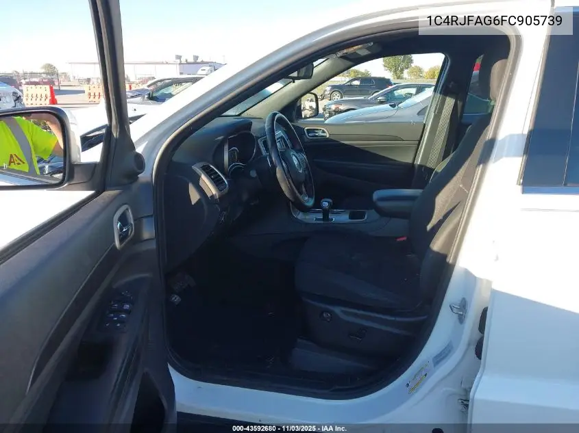 1C4RJFAG6FC905739 2015 Jeep Grand Cherokee Laredo