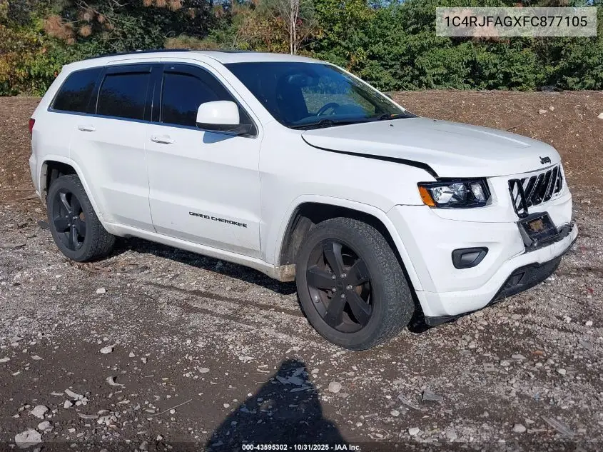1C4RJFAGXFC877105 2015 Jeep Grand Cherokee Altitude