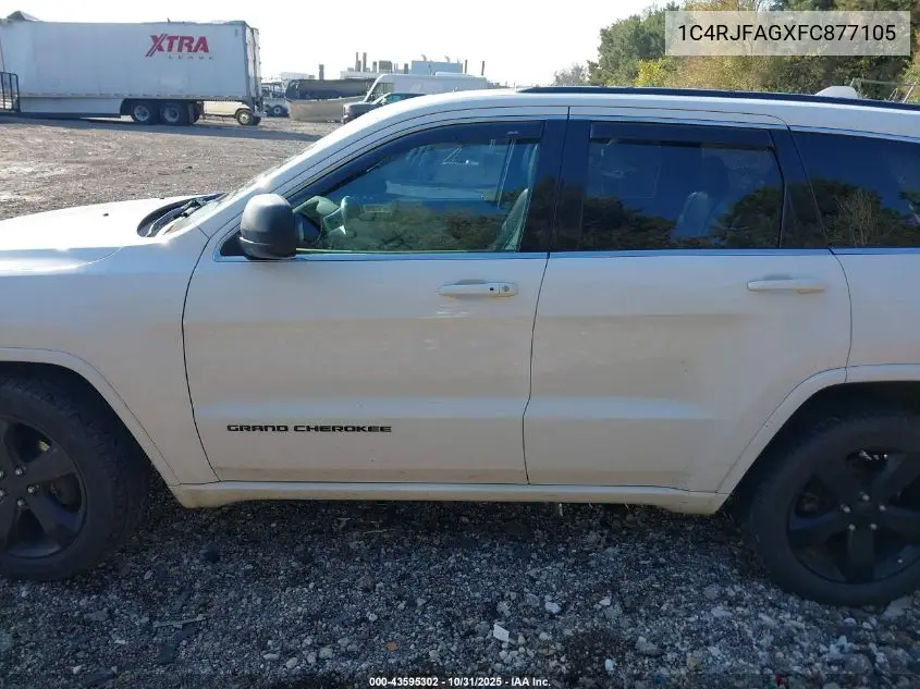 1C4RJFAGXFC877105 2015 Jeep Grand Cherokee Altitude
