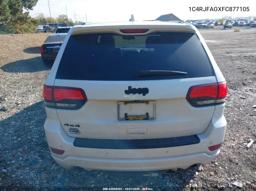 1C4RJFAGXFC877105 2015 Jeep Grand Cherokee Altitude