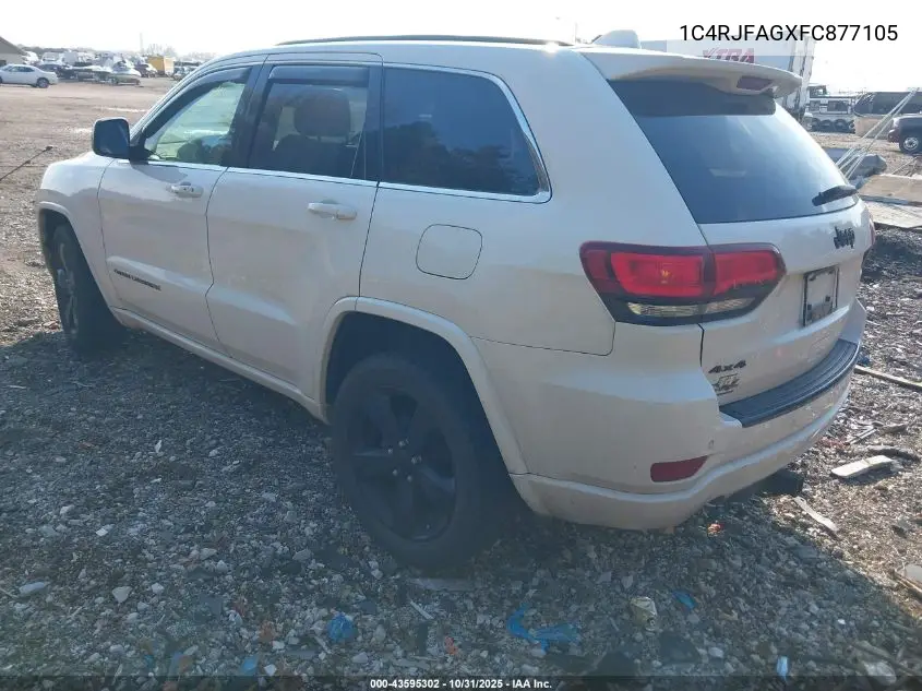 1C4RJFAGXFC877105 2015 Jeep Grand Cherokee Altitude
