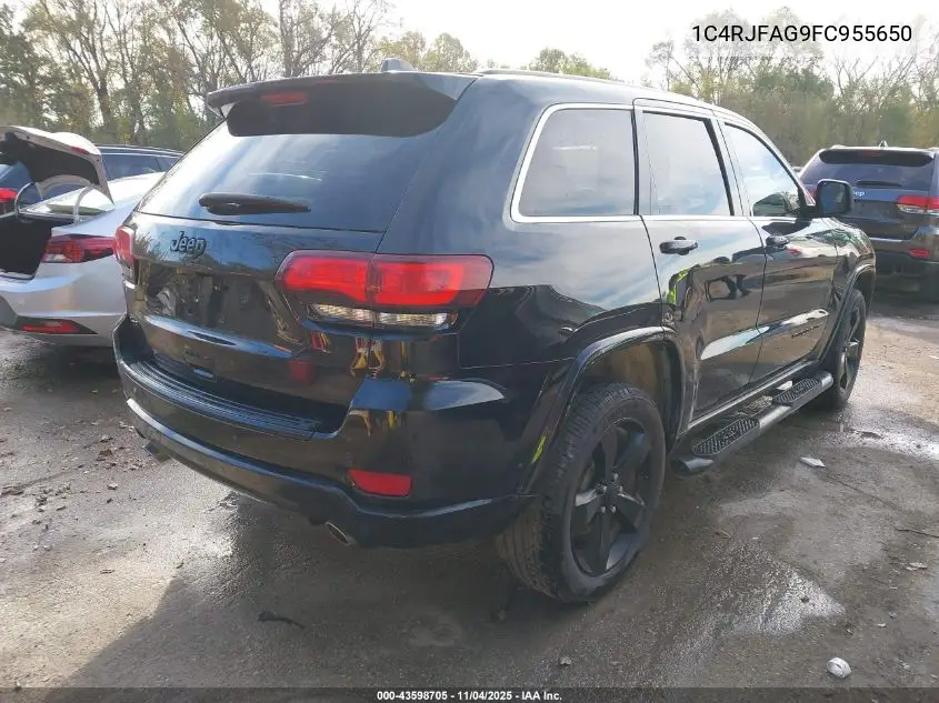 1C4RJFAG9FC955650 2015 Jeep Grand Cherokee Altitude