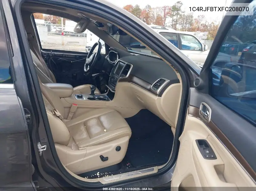1C4RJFBTXFC208070 2015 Jeep Grand Cherokee Limited