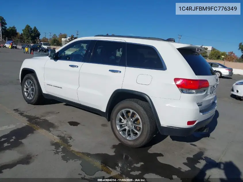1C4RJFBM9FC776349 2015 Jeep Grand Cherokee Limited