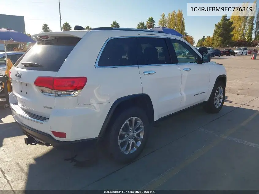 1C4RJFBM9FC776349 2015 Jeep Grand Cherokee Limited
