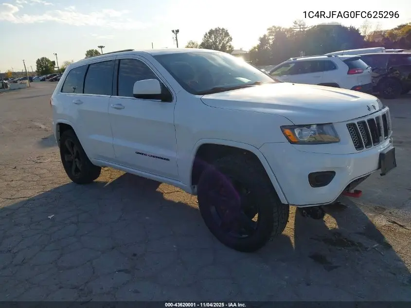 1C4RJFAG0FC625296 2015 Jeep Grand Cherokee Altitude