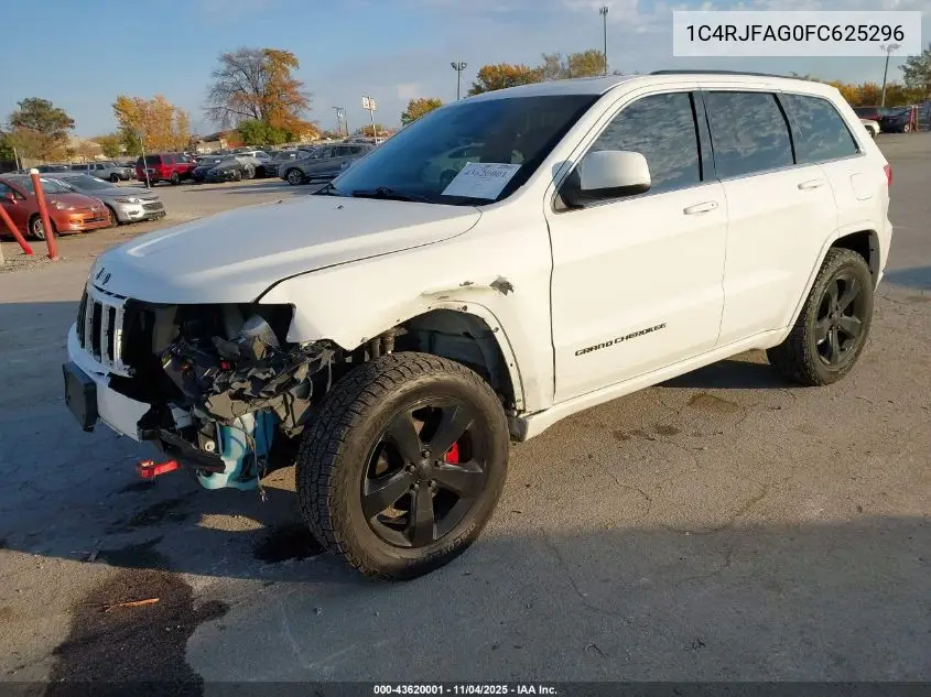 1C4RJFAG0FC625296 2015 Jeep Grand Cherokee Altitude