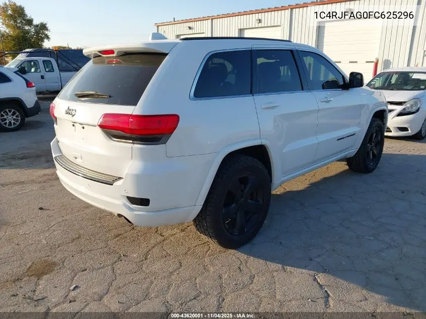 1C4RJFAG0FC625296 2015 Jeep Grand Cherokee Altitude