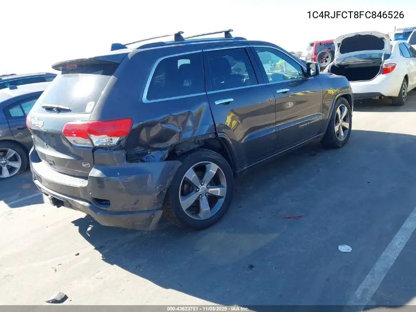 1C4RJFCT8FC846526 2015 Jeep Grand Cherokee Overland