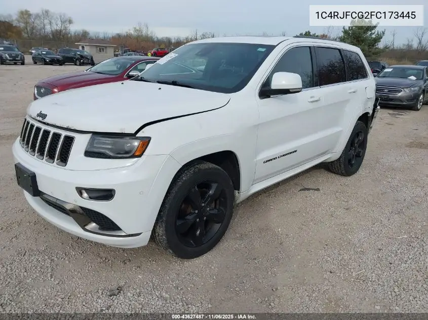 1C4RJFCG2FC173445 2015 Jeep Grand Cherokee High Altitude
