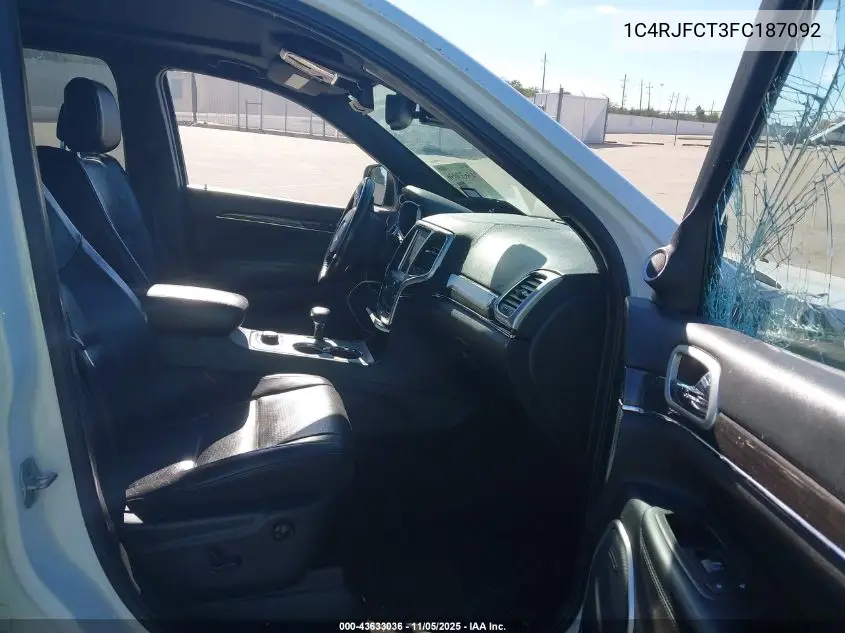 1C4RJFCT3FC187092 2015 Jeep Grand Cherokee High Altitude