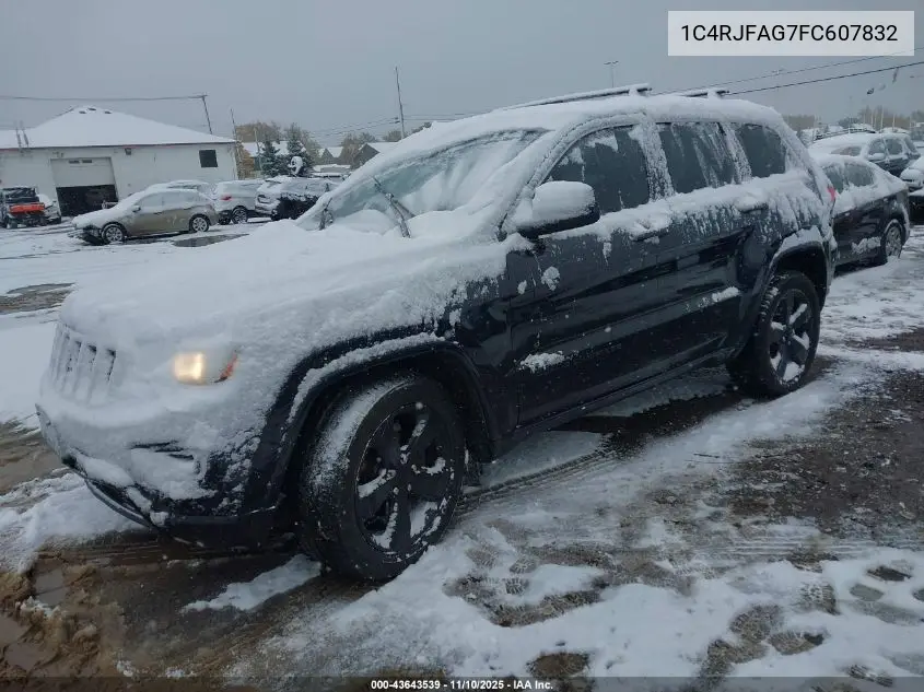 1C4RJFAG7FC607832 2015 Jeep Grand Cherokee Altitude