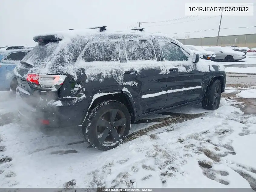 1C4RJFAG7FC607832 2015 Jeep Grand Cherokee Altitude
