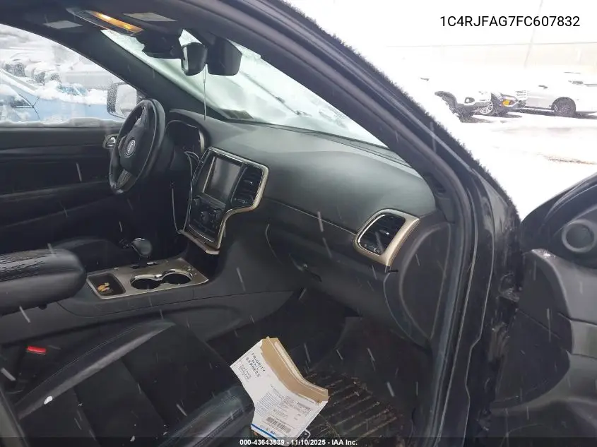 1C4RJFAG7FC607832 2015 Jeep Grand Cherokee Altitude