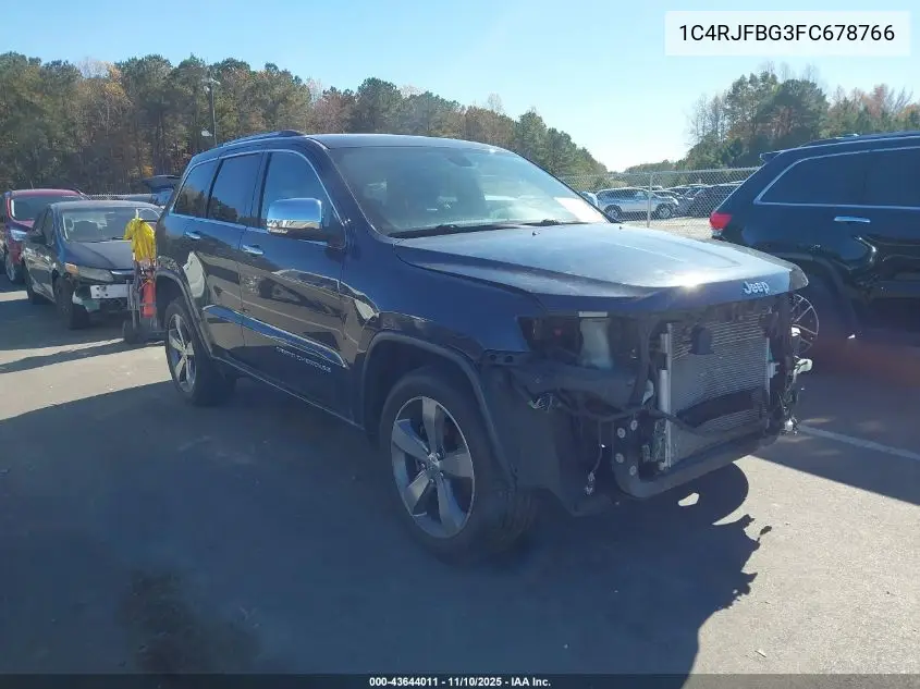 1C4RJFBG3FC678766 2015 Jeep Grand Cherokee Limited