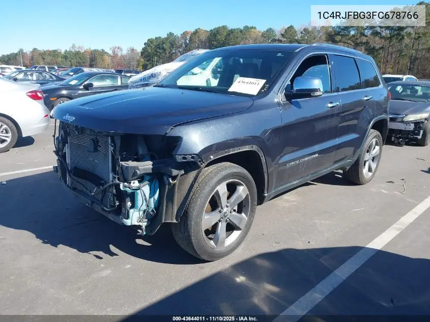 1C4RJFBG3FC678766 2015 Jeep Grand Cherokee Limited