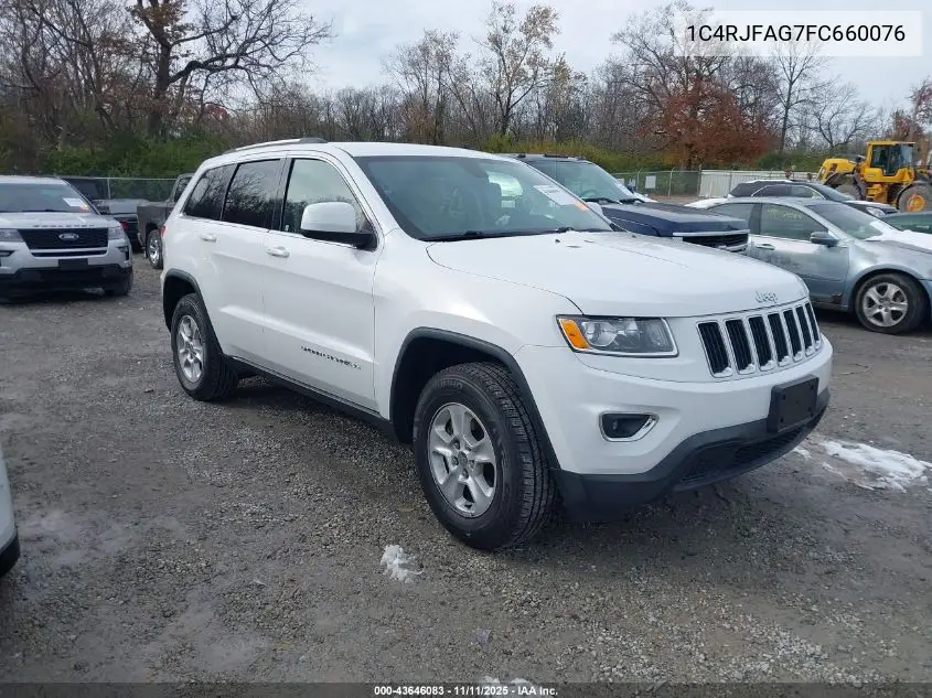 1C4RJFAG7FC660076 2015 Jeep Grand Cherokee Laredo
