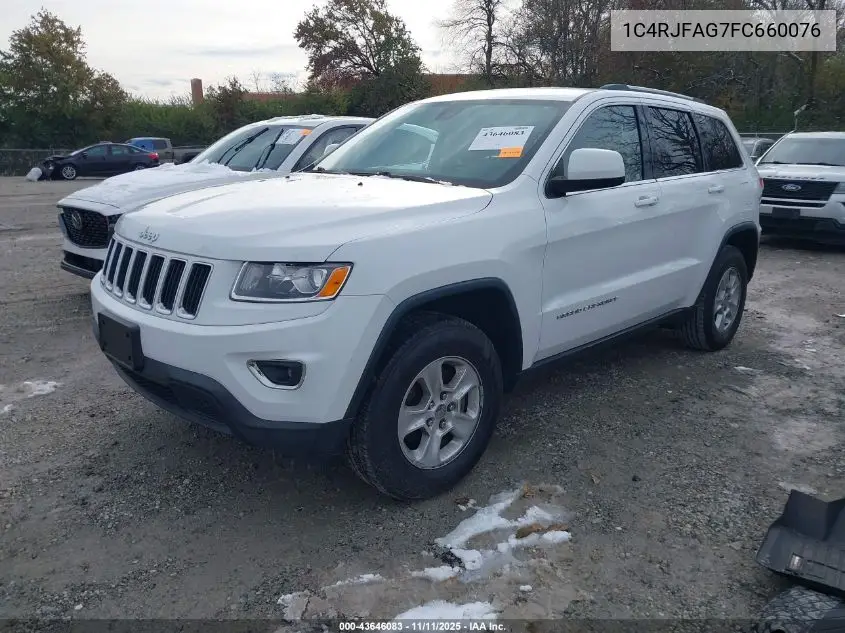 1C4RJFAG7FC660076 2015 Jeep Grand Cherokee Laredo