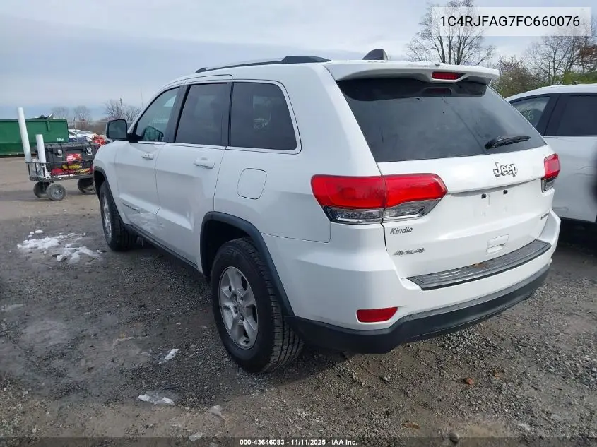1C4RJFAG7FC660076 2015 Jeep Grand Cherokee Laredo
