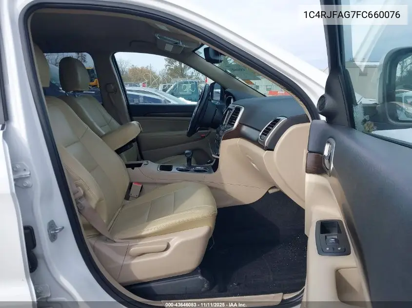 1C4RJFAG7FC660076 2015 Jeep Grand Cherokee Laredo