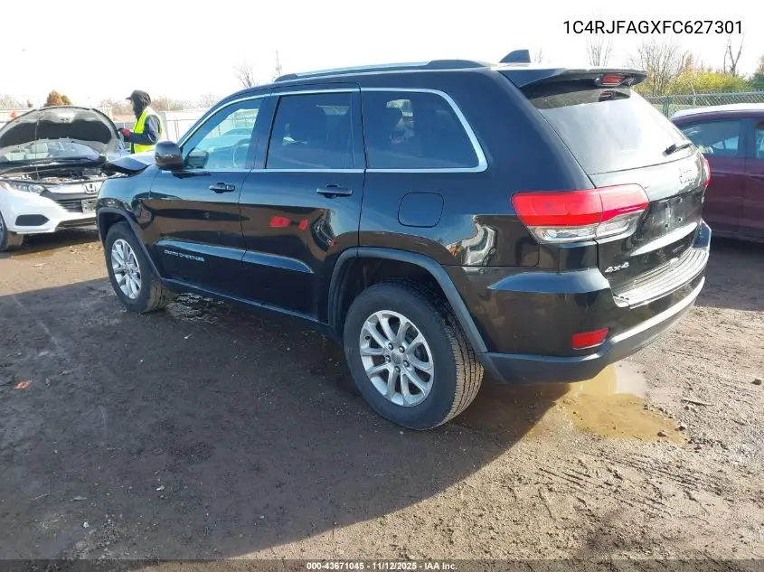 1C4RJFAGXFC627301 2015 Jeep Grand Cherokee Laredo