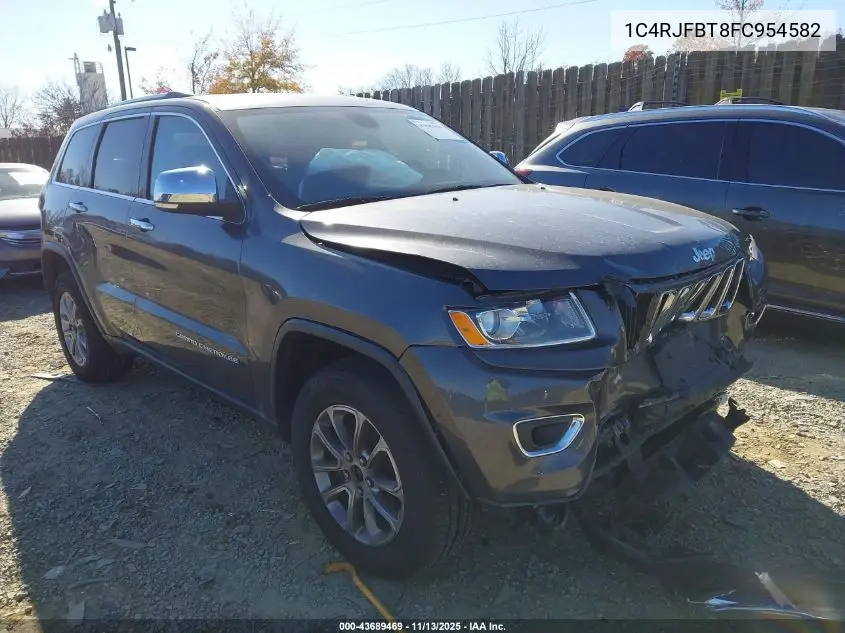 1C4RJFBT8FC954582 2015 Jeep Grand Cherokee Limited