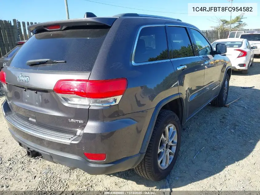 1C4RJFBT8FC954582 2015 Jeep Grand Cherokee Limited