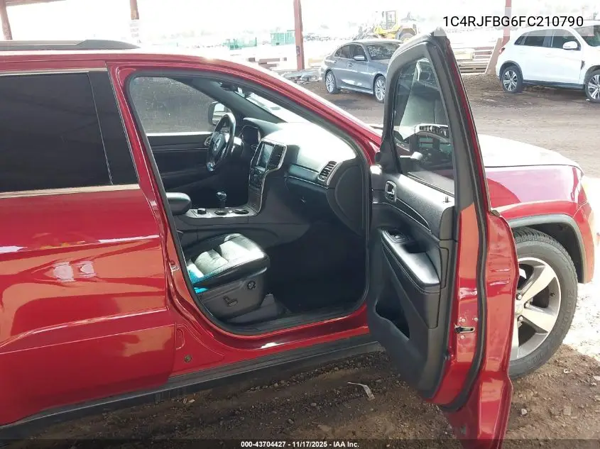 1C4RJFBG6FC210790 2015 Jeep Grand Cherokee Limited