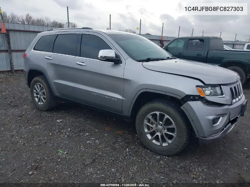 1C4RJFBG8FC827303 2015 Jeep Grand Cherokee Limited